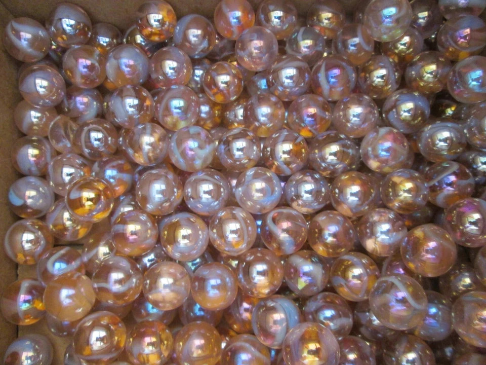 2 POUNDS 9/16 INCH FAIRY/ MEDUSA JELLYFISH MEGA / VACOR MARBLES