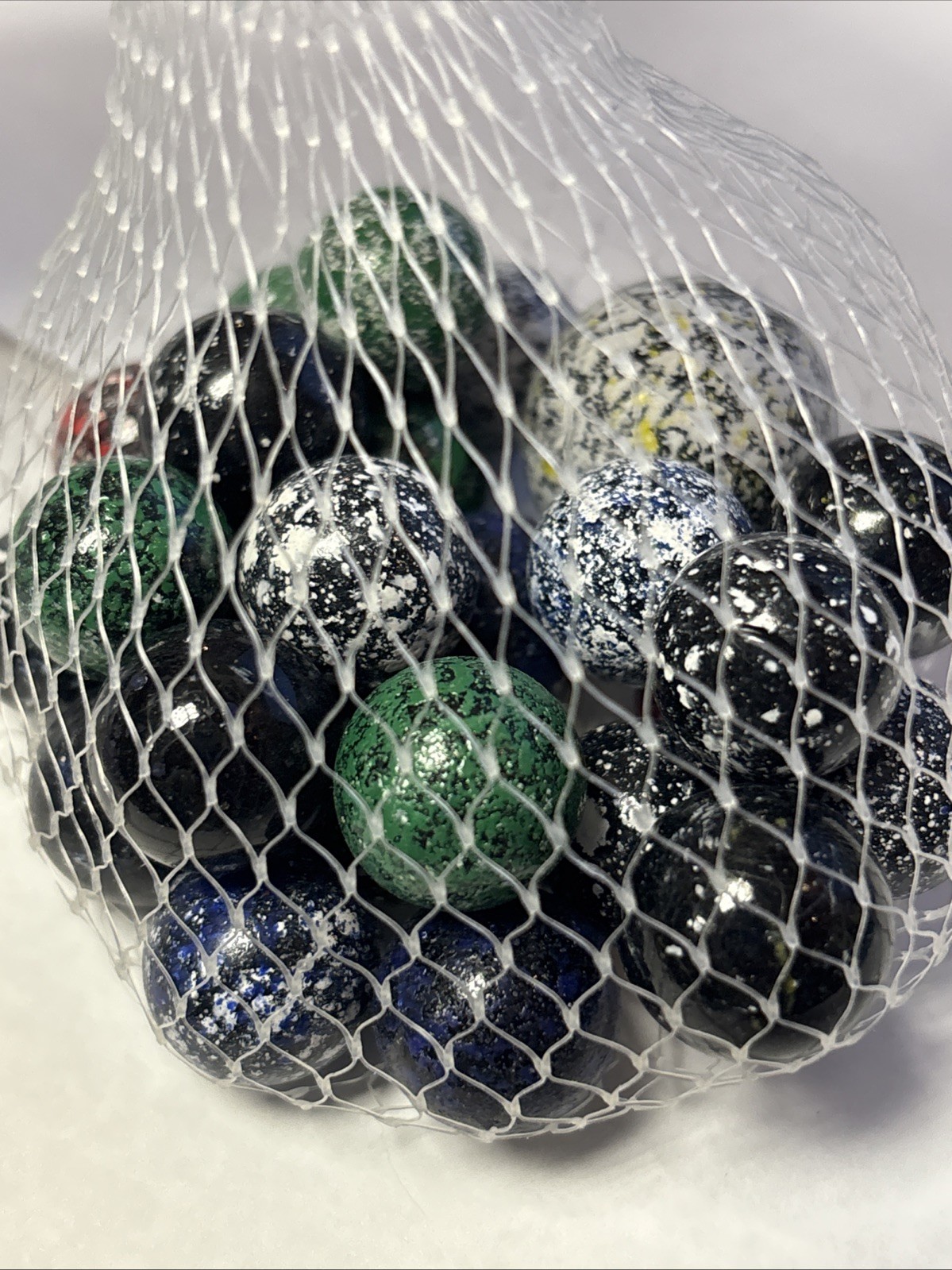 “GALAXIES” & “GALAXY” LOT OF 2* VACOR MEGA MARBLES Vintage 1990s 3-35mm & 24 16m