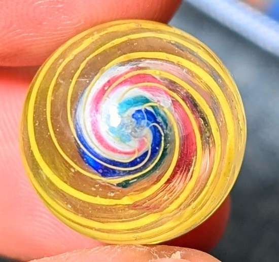 23/32″+ Tornado Precision Caged Solid Core German Handmade Marbles As-Made MM