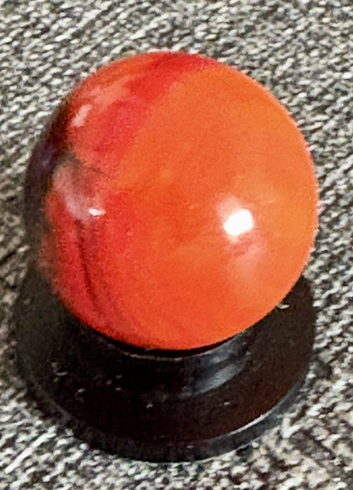 VTG Master Made Sunburst Marble .55” Tiny Flea Bites See Pics