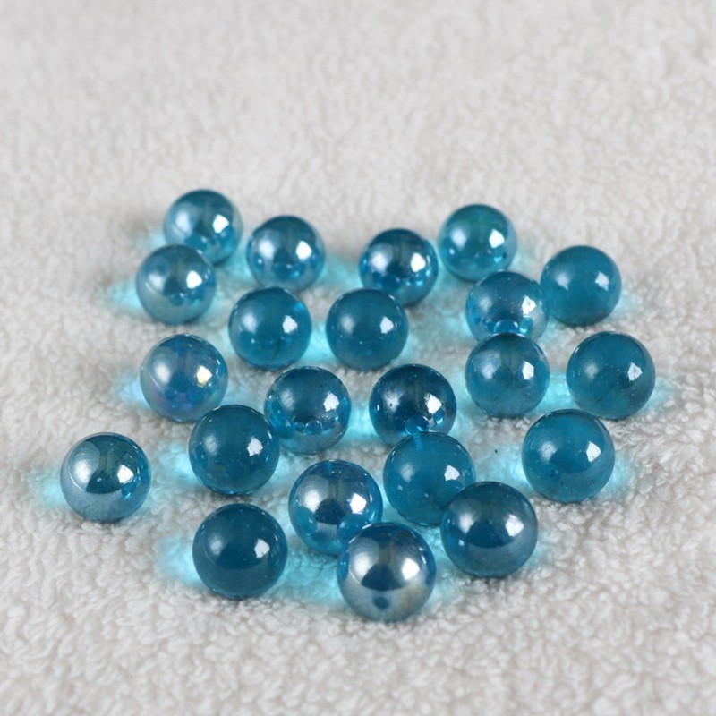 14mm Glass Marbles for Pinball Machines Glass Ball Colorful Beads DIY Toy Game