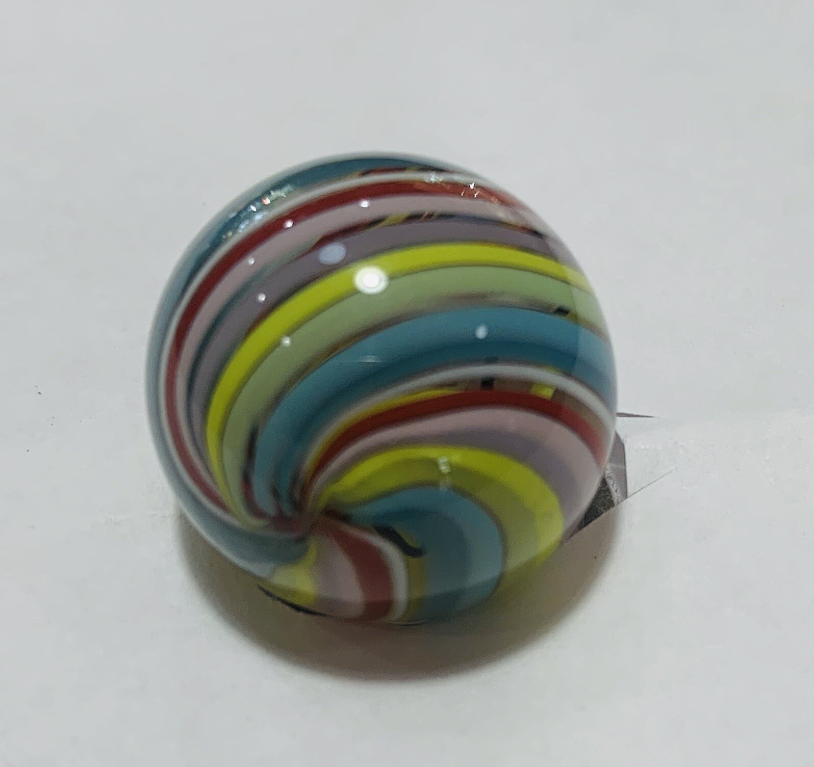 Rare JODY FINE HANDMADE GLASS MARBLE 7/8 “ Lamp work. #1