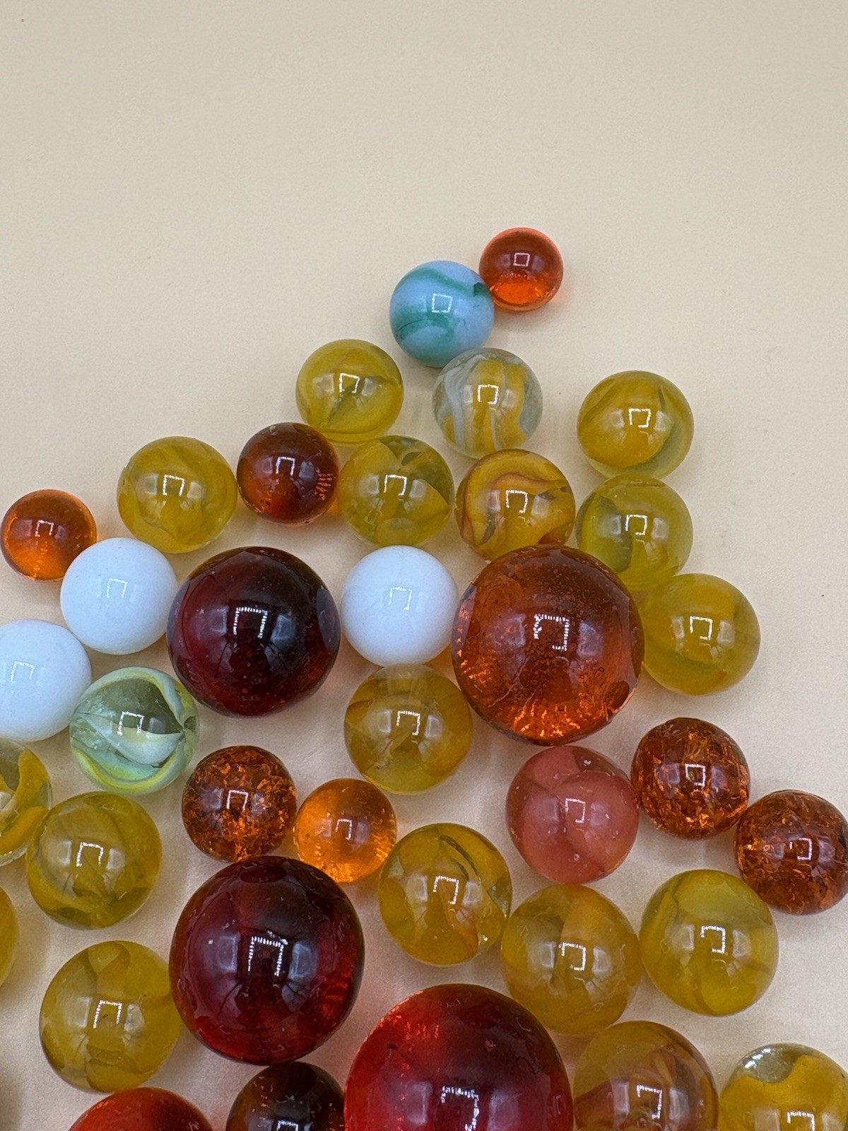 Vintage UV Reactive Marbles Lot