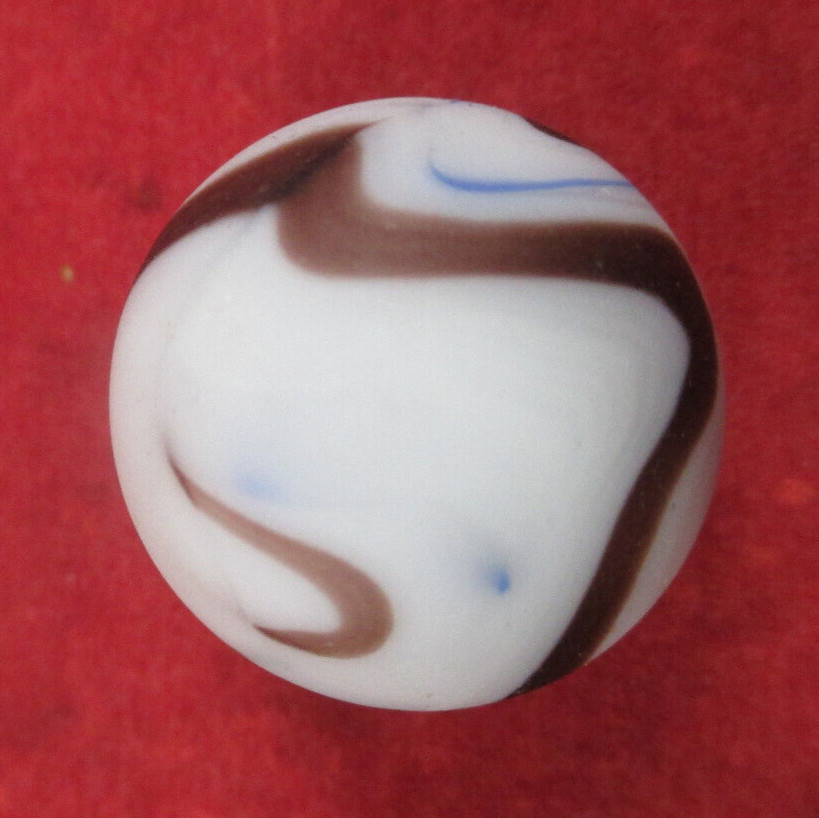 GERMAN CHINA UN-GLAZED Two color swirls folded China VINTAGE