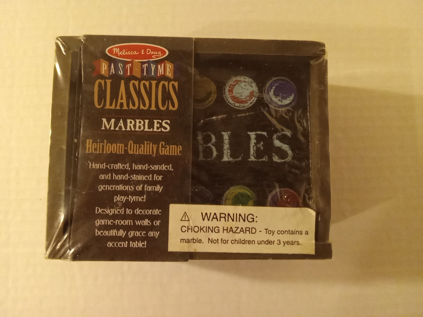 Melissa & Doug Past-Tyme Classics Marbles New Sealed