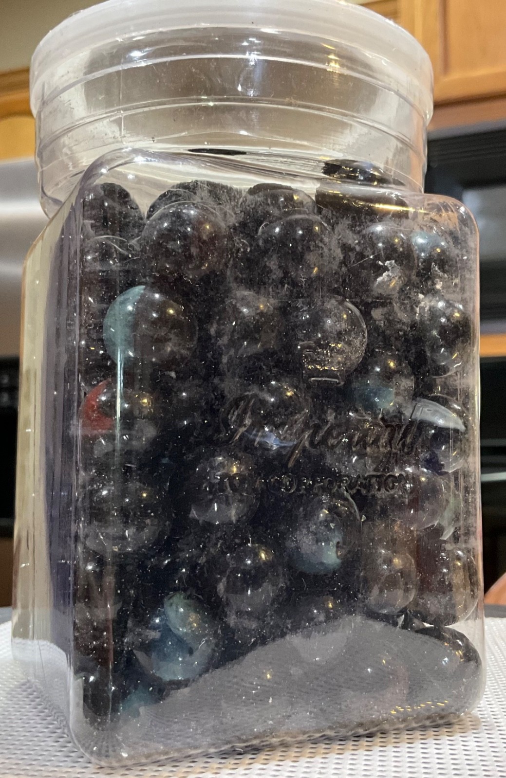 RARE -1987 VINTAGE IMPERIAL 150 MARBLES NO. 7155-NEW, UNOPENED JAR