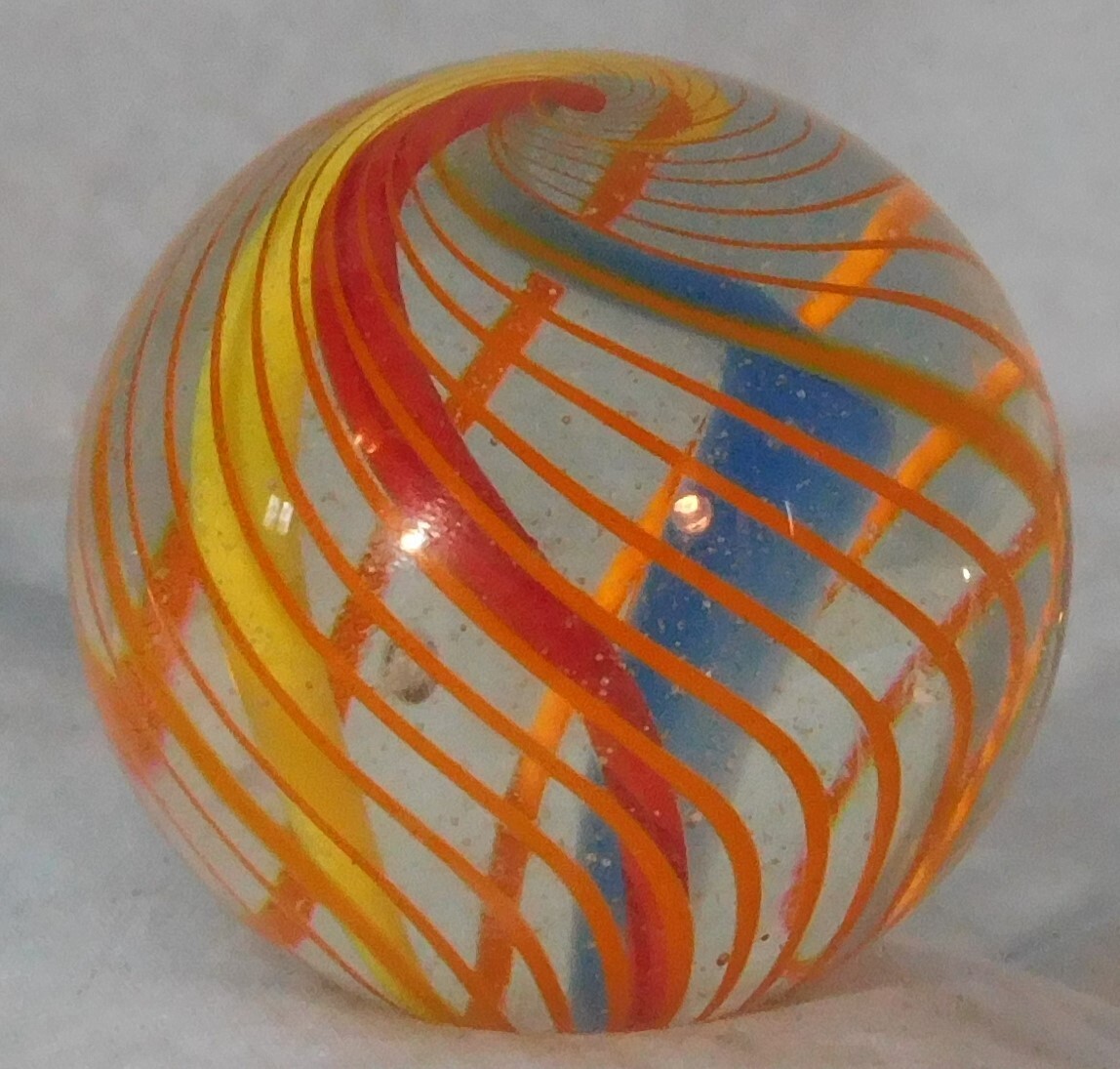Andy Davis Contemporary Handmade Marble, 1 13/16″ Diameter, #9201X