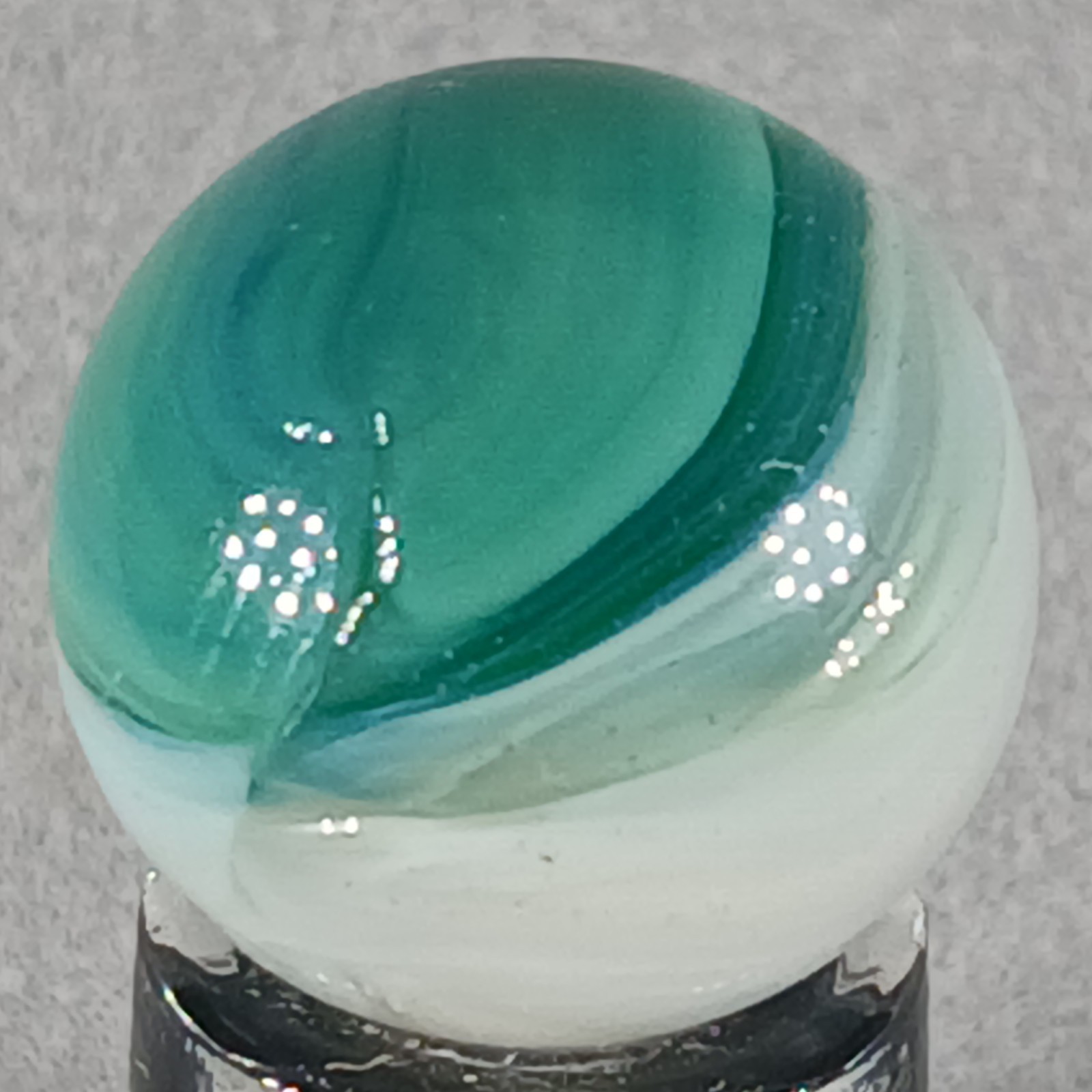 Vintage Vitro Conqueror Marble .61 Inches Near-Mint Condition Combined Shipping