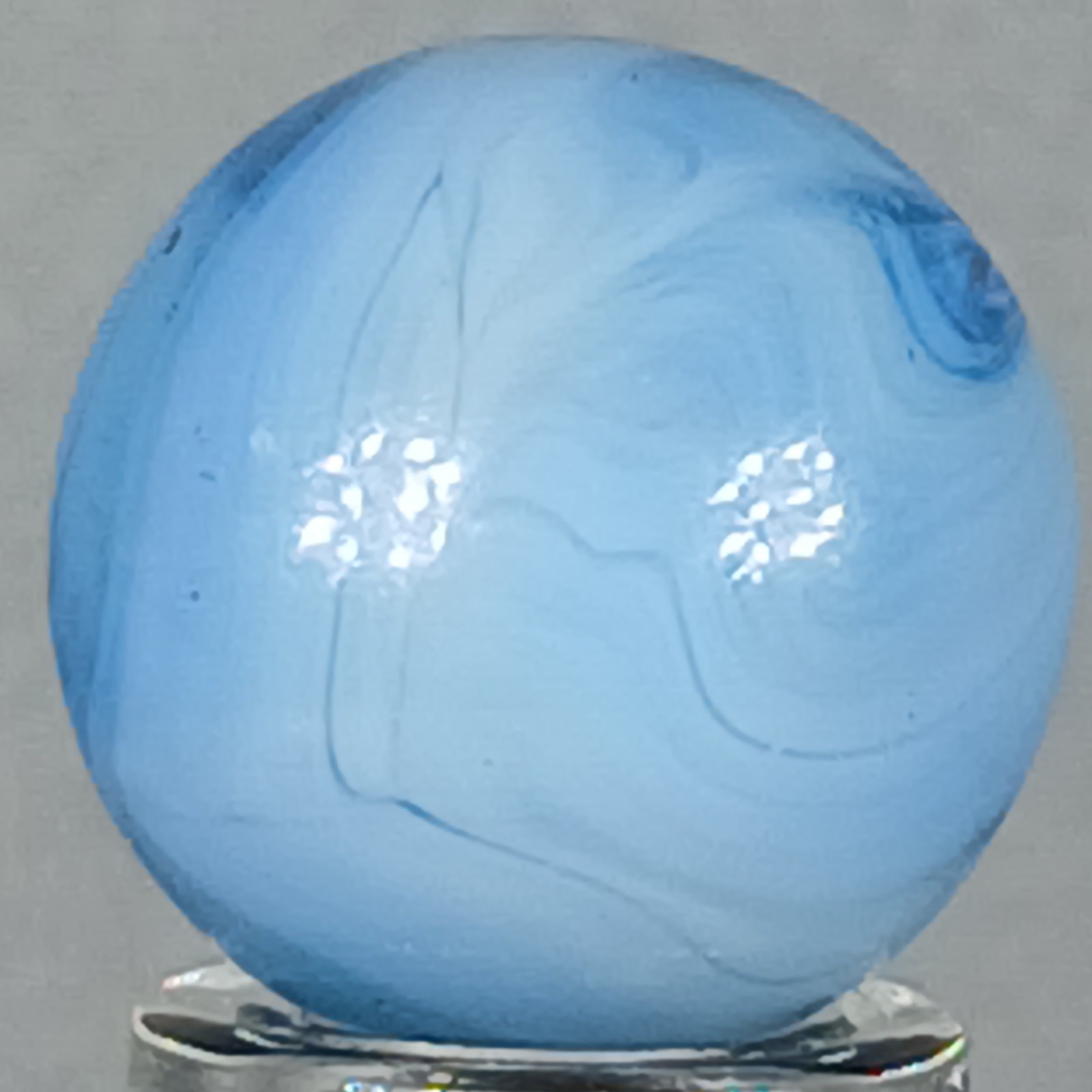 Vintage Champion Swirl Marble .61 Inches Near-Mint Condition Combined Shipping