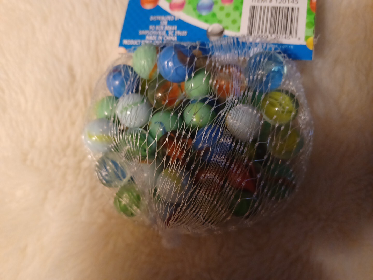 50 Glass Marbles Toy Mendous 50 Pieces 0.95 inch 2.4 cm Marble Assorted Colors!