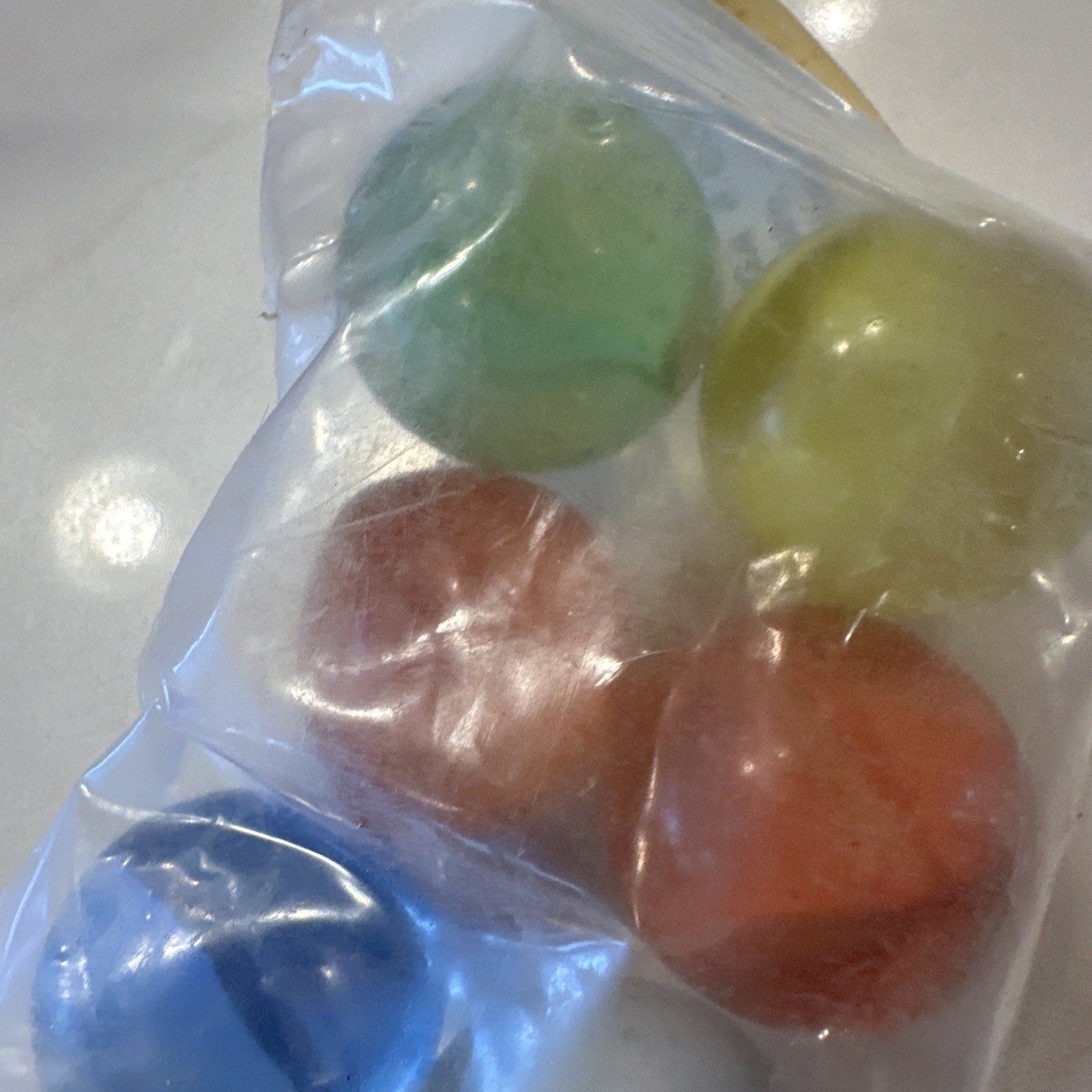 Sealed C.E. Bogard & Sons Cat Eyes Large Marbles Set Of 6 West VA
