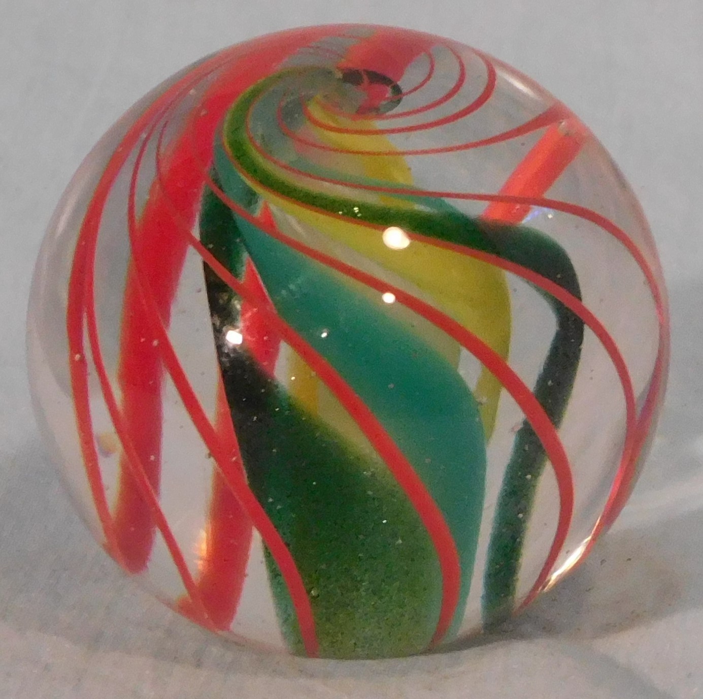 Andy Davis Contemporary Handmade Marble, 1 3/4″ Diameter, #117V