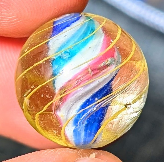 23/32″+ Tornado Precision Caged Solid Core German Handmade Marbles As-Made MM