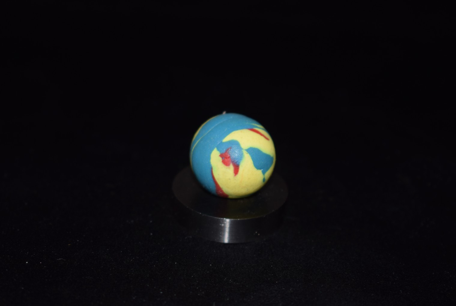 👽➖⏩UV Clay 💪Super-Boy 🔴🔵🟡 Colors Toy Collectors Marble size .718″=23/32″