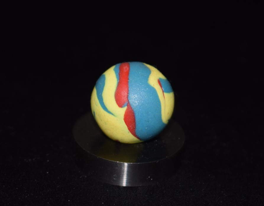👽➖⏩UV Clay 💪Super-Boy 🔴🔵🟡 Colors Toy Collectors Marble size .718″=23/32″