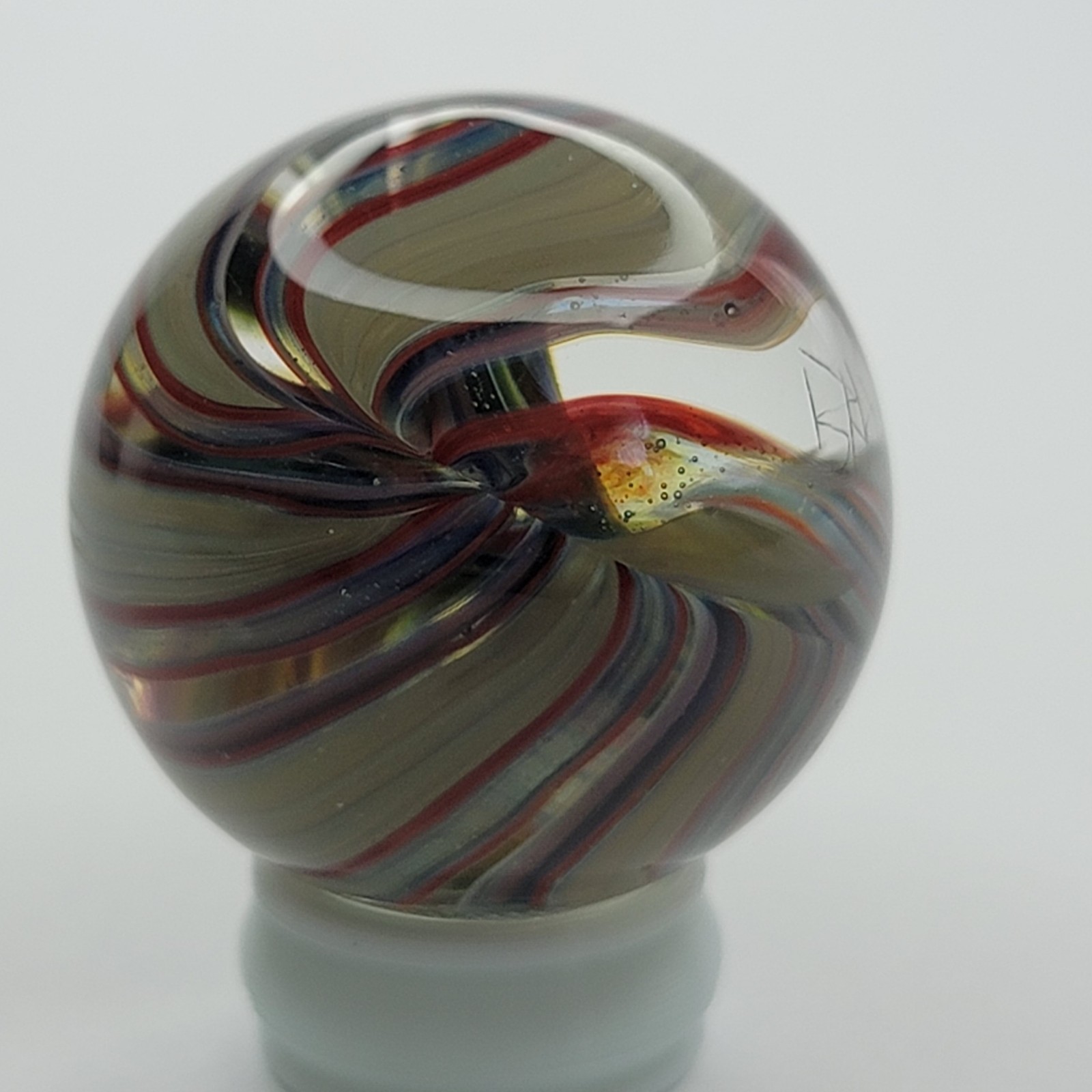 Glass Marble With Display Included lot #6753