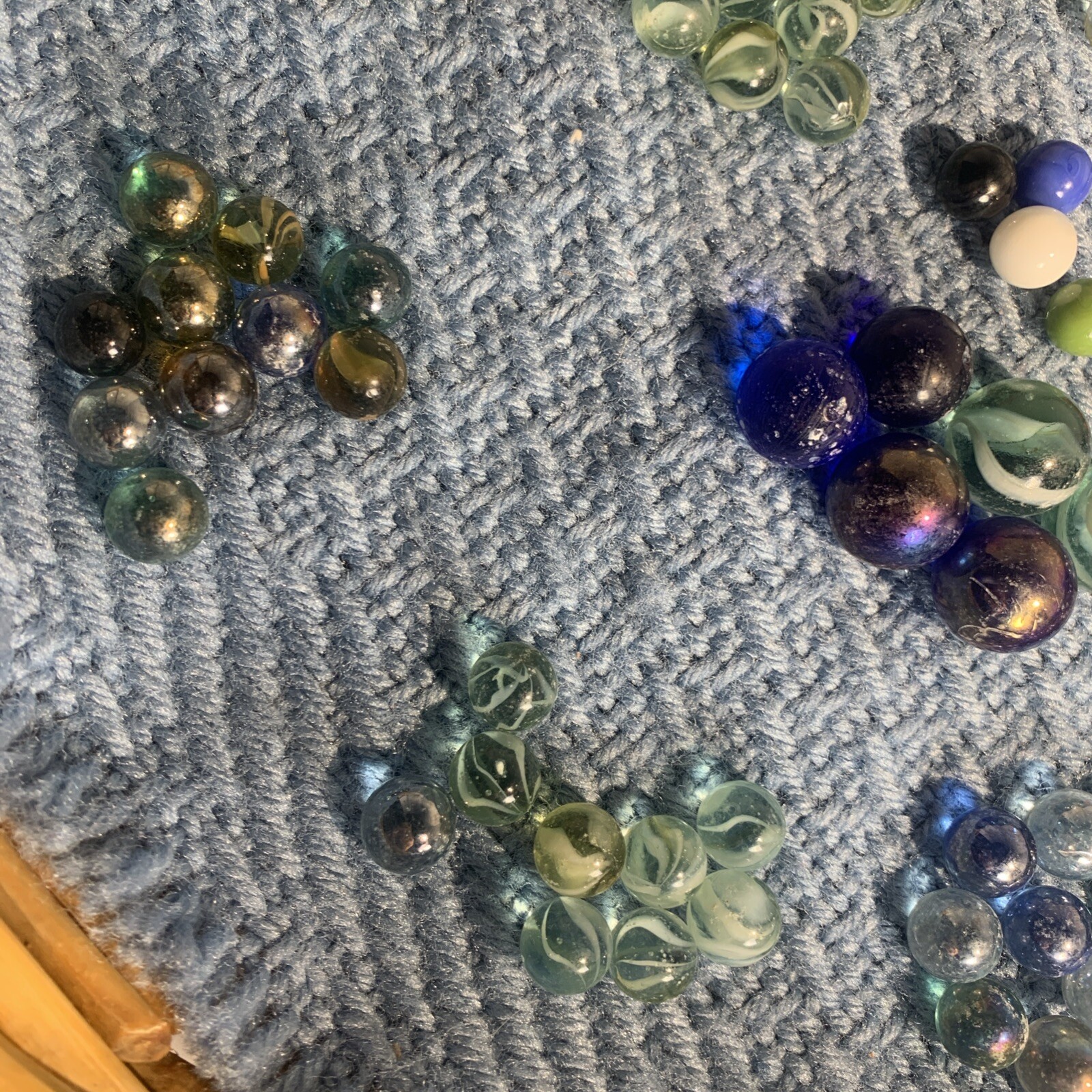 Vintage Marbles Large Lot 163 Pc Incl 6 Shooters READ