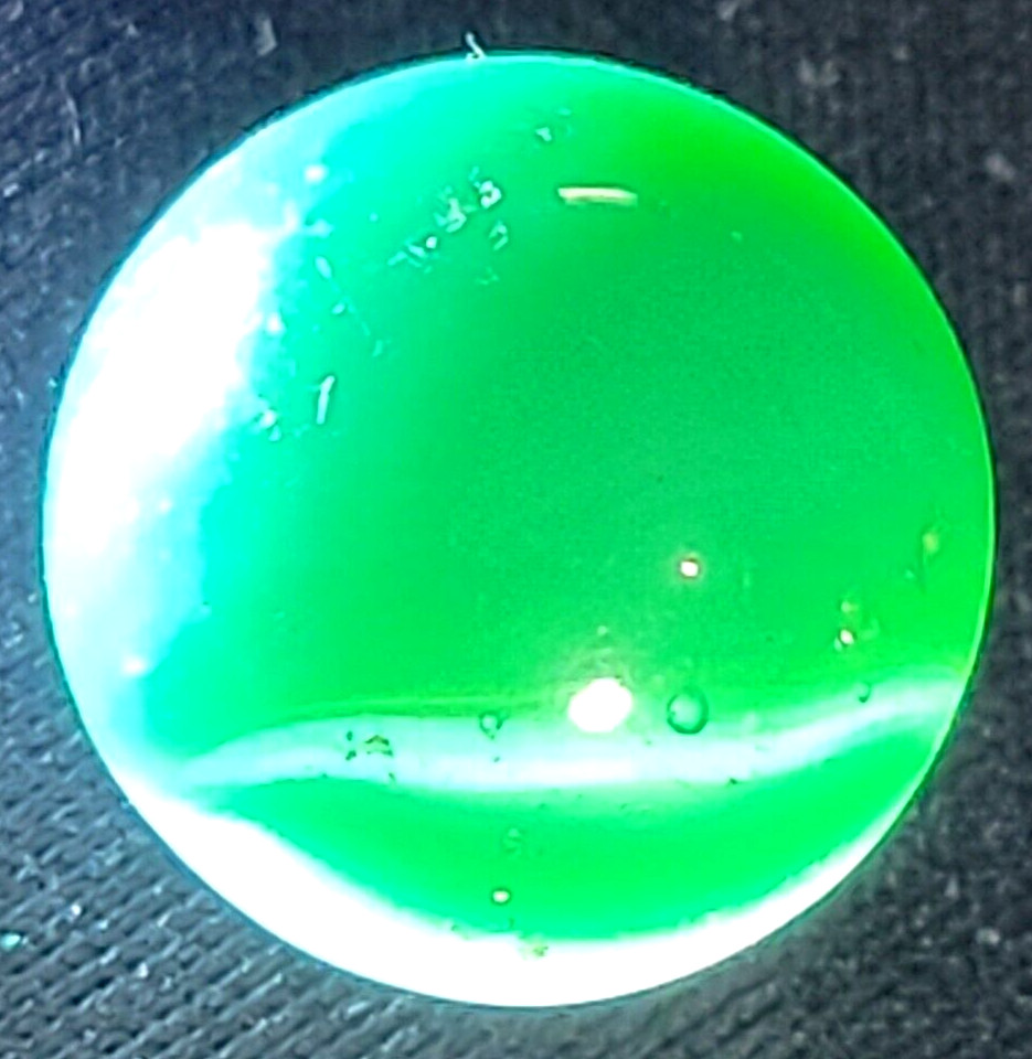 MASTER GLASS CO. MARBLES 0.63 COMET HEMET TRANSLUCENT WHISPY NM + – 3B/26
