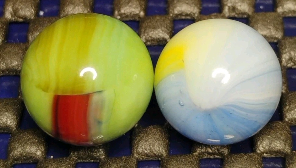 .61″-.59″ VINTAGE MARBLES LOT🔥MINT-