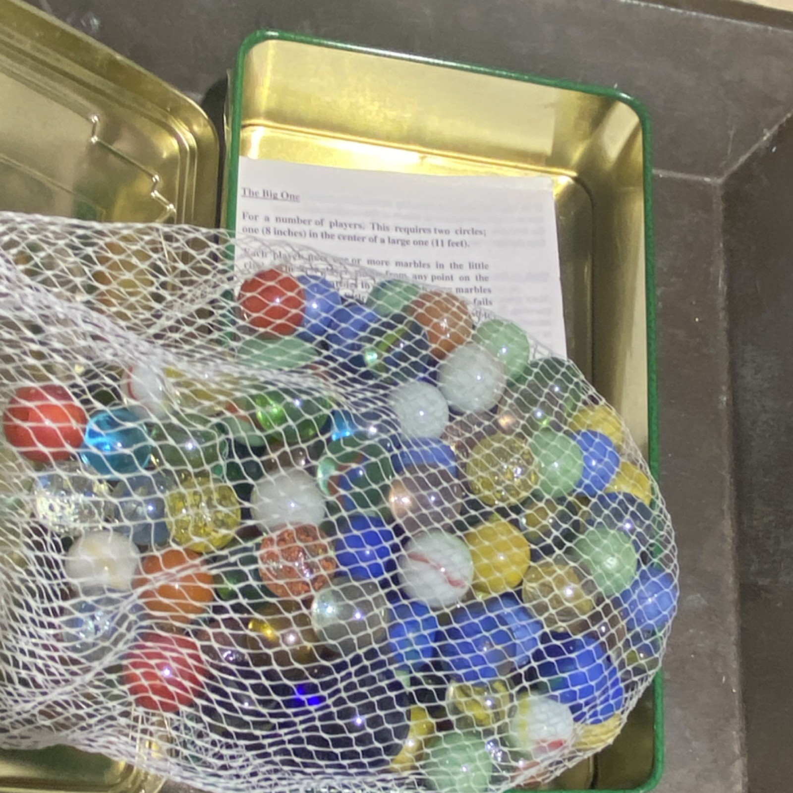 Cardinal Kids Collection Deluxe Marbles Tin Set, Over 150 Marbles, Ages 6+