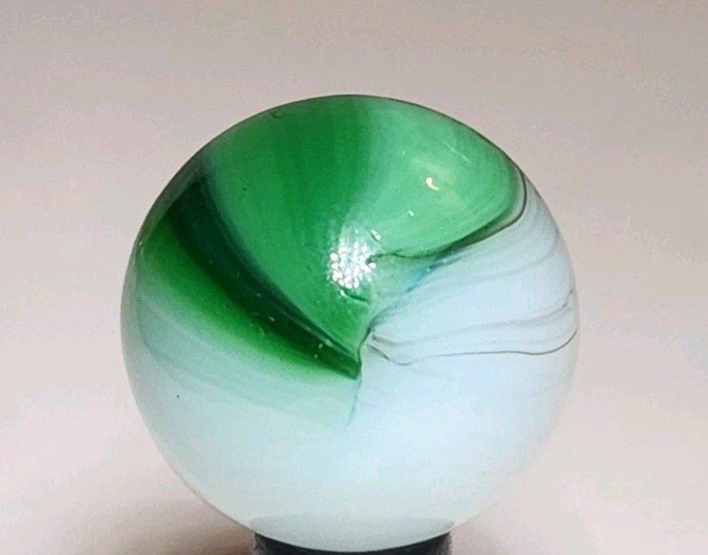 AKRO AGATE CO. ‘Patch’ .61″ Vintage Marble