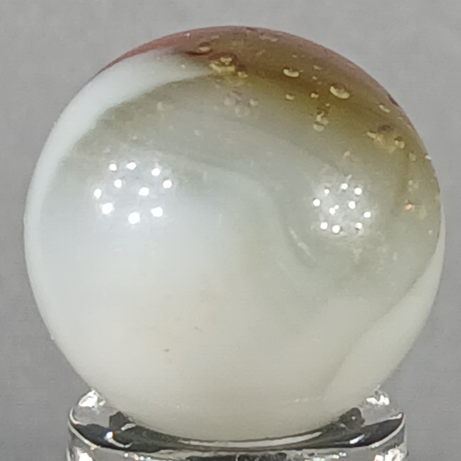 Vintage Vitro Conqueror Marble .61 Inches Near-Mint Condition Combined Shipping