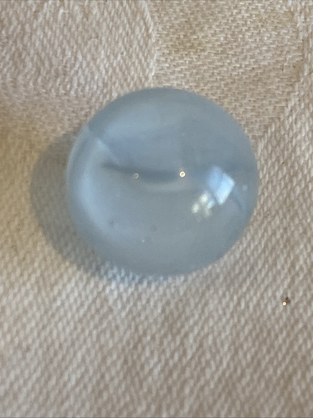 Vintage Glass Marble Possibly MarbleKing Cat’s Eye Or Vitro Agate Tri-Lite