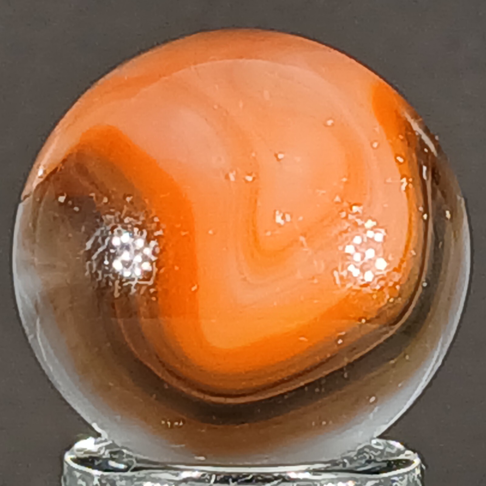Vintage Vitro Conqueror Marble .63 Inches Near-Mint Condition Combined Shipping