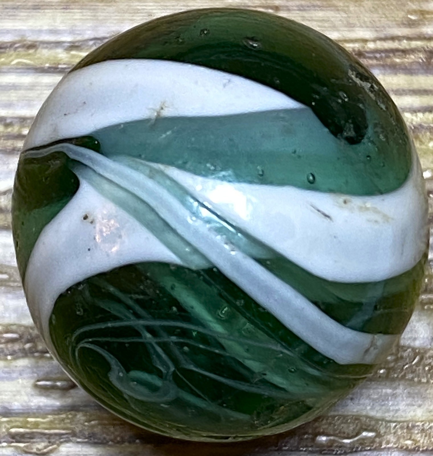 SUPER RARE VHTF VINTAGE JACKSON MARBLE / ABSOLUT BEAUTY NM- SWIRLED .64″ BOX3/14