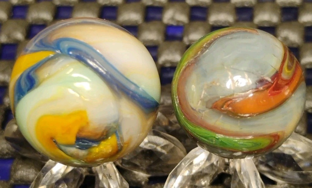 .72″-.65″ D.A.S. MARBLES LOT X2
