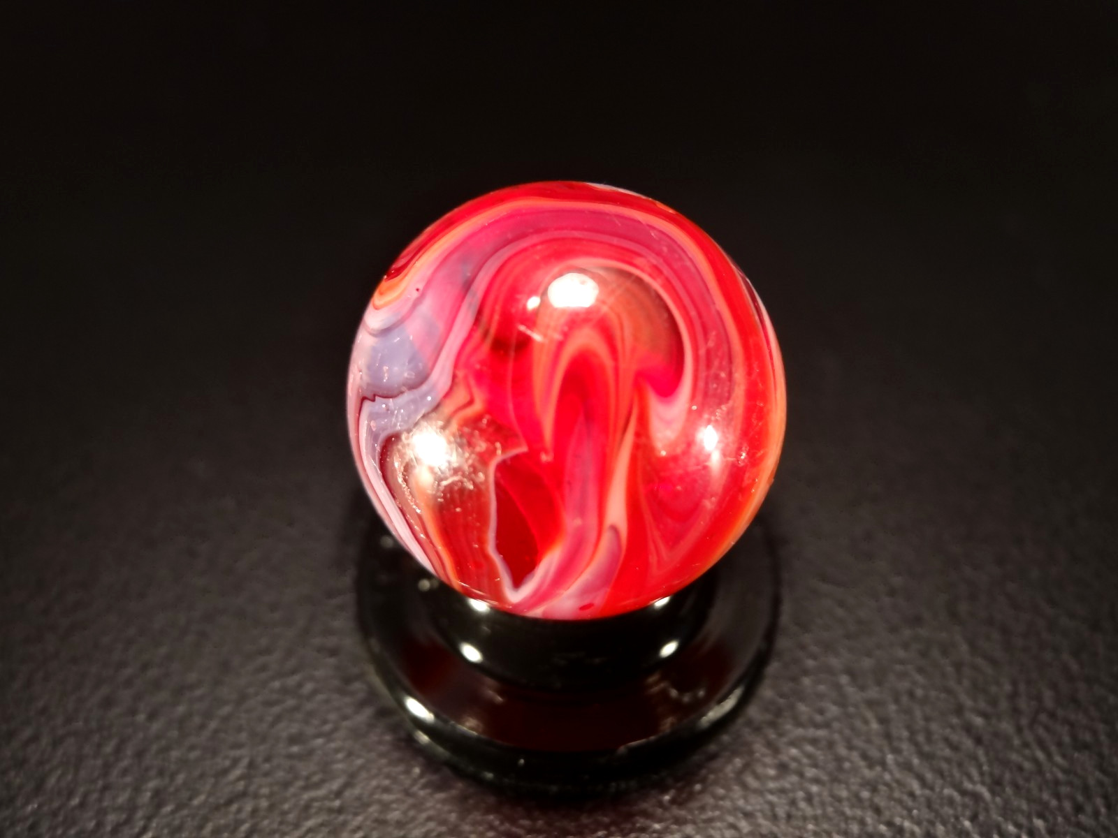 CHRISTENSEN AGATE RED – ORANGE 💥 w/WEDDING VIEL PATTERN COOL 😎