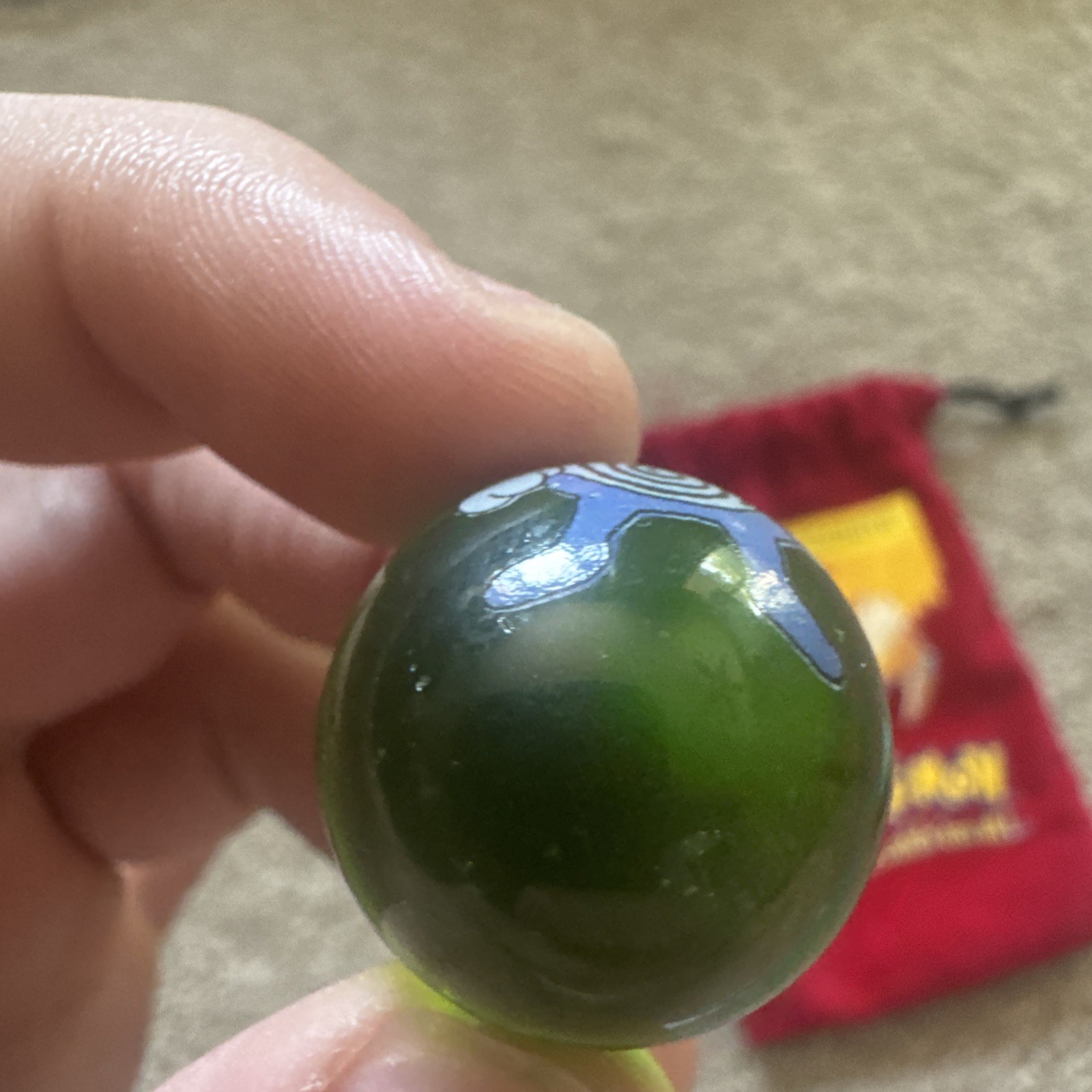 Pokémon Marble – #62- Poliwrath- 2000s Green Rare