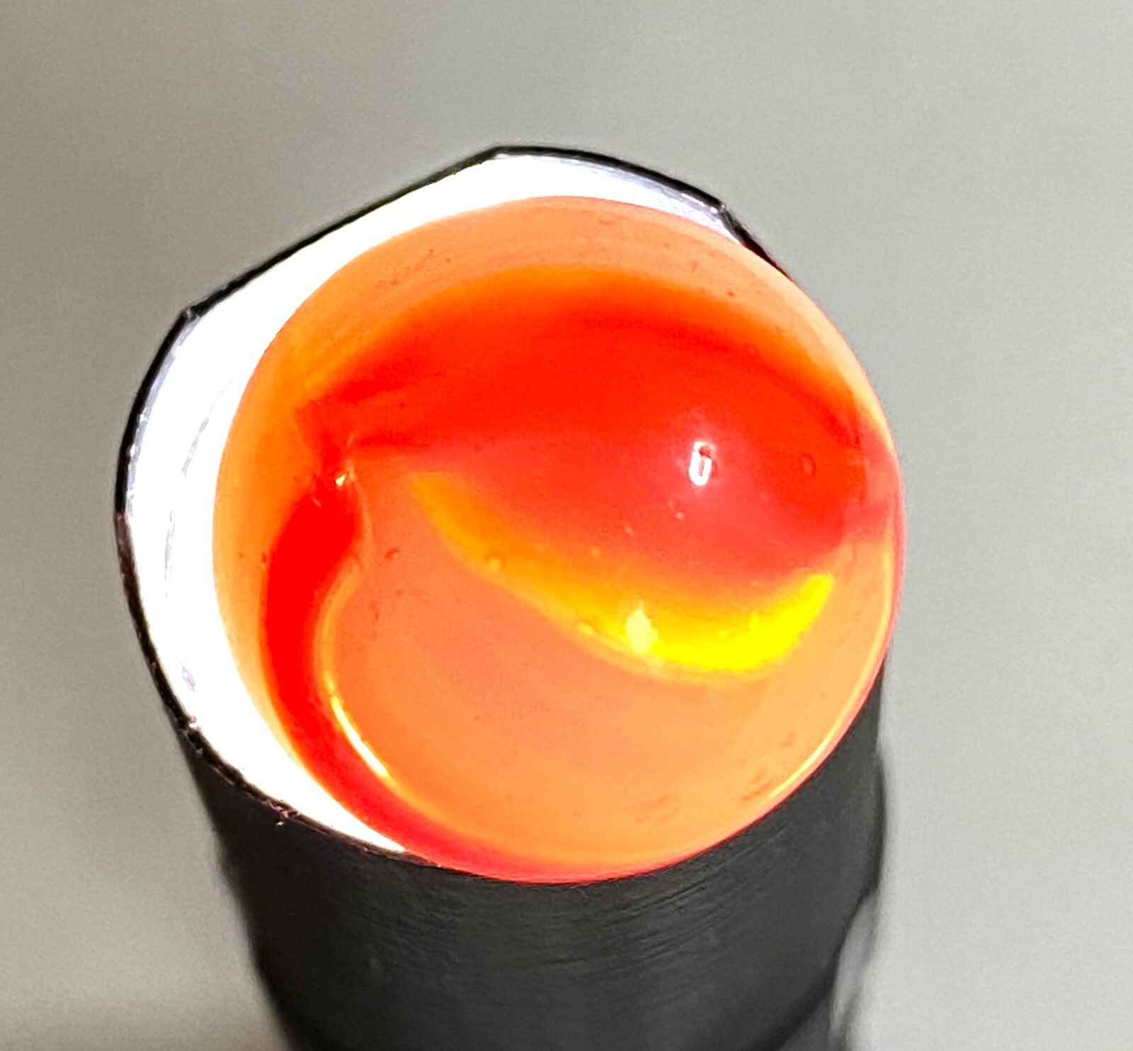 CLASSIC PELTIER RAINBO BASEBALL LINE TYPE TRANSLUCENT .61″ NM+/- M179