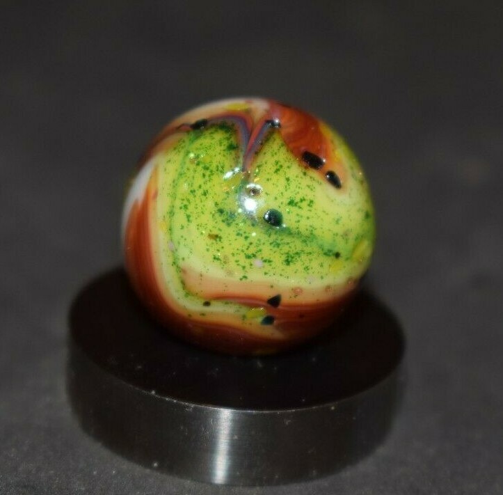 Hand Selected JABO Multi-Color Swirl Marble Shooter Size .750=3/4″ MINT!