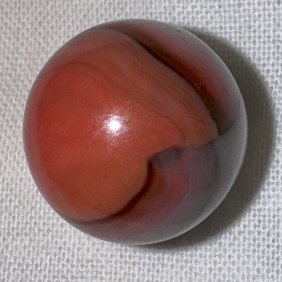 Vintage Vitro Conqueror Patch Marble, 0.62 in, Mint