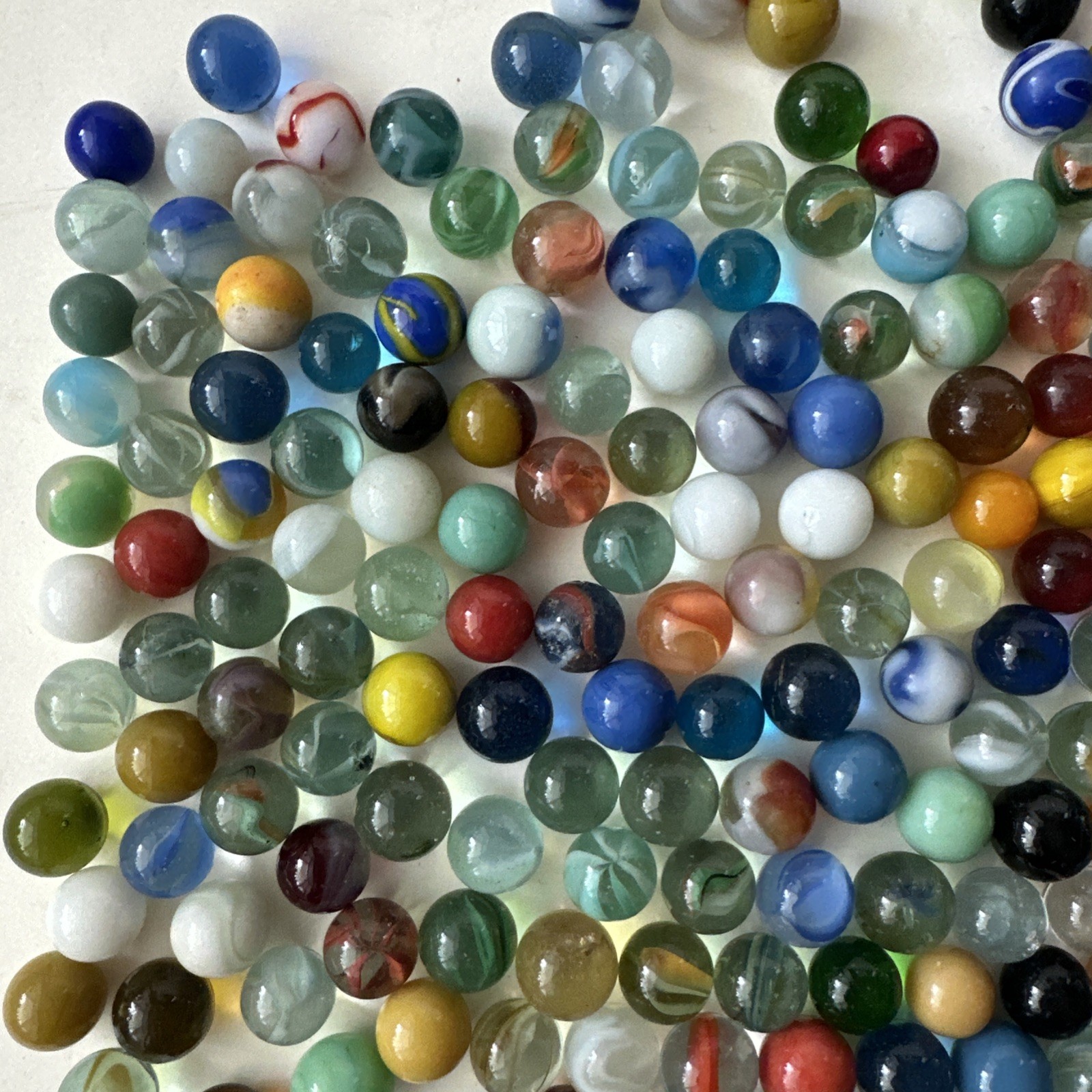 Vintage Marbles Lot Of 350 4lb 5oz