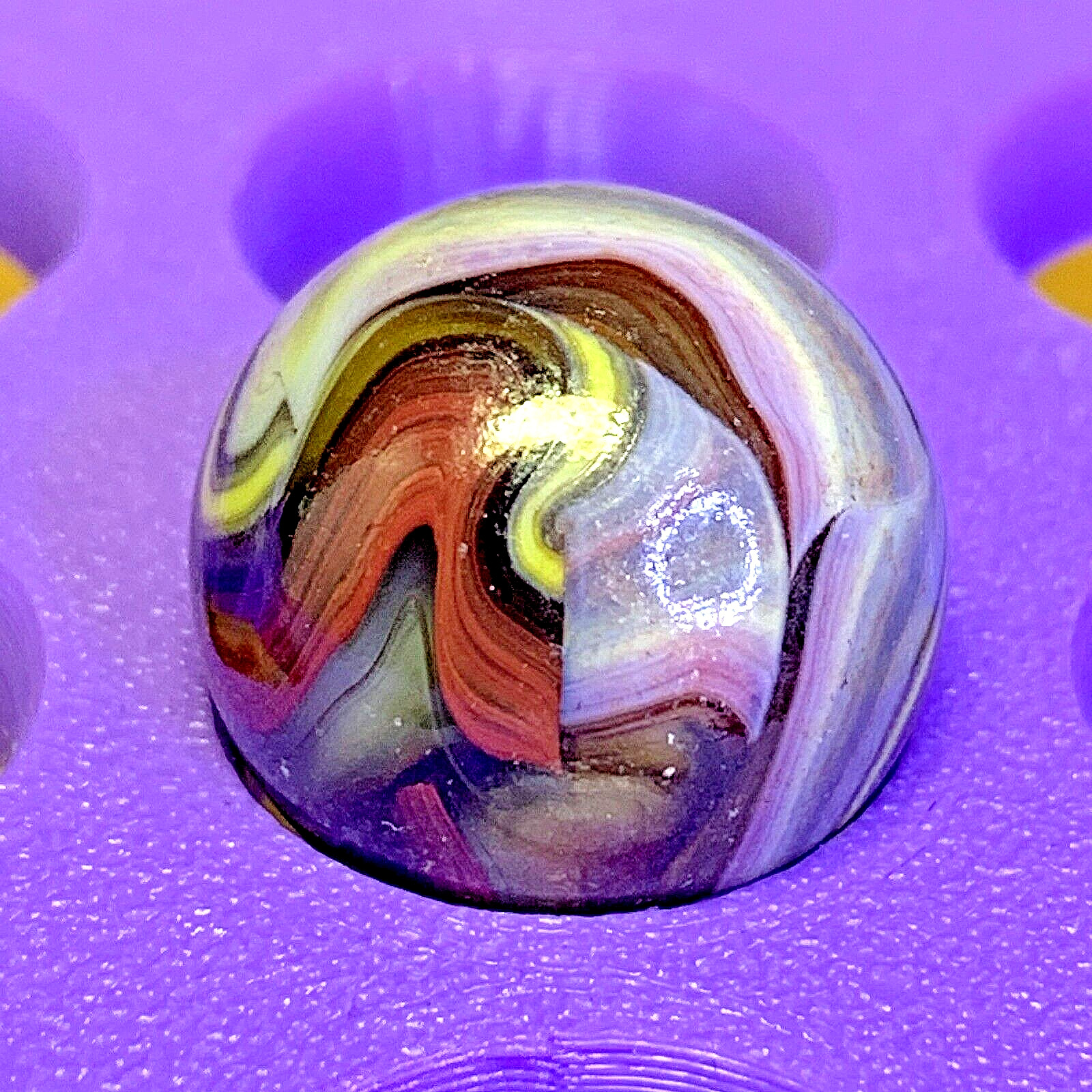 DAS/JABO/WV SICK FLAMES ! BOLD COLORS SWIRLS SHOOTER .67″ 9B/37