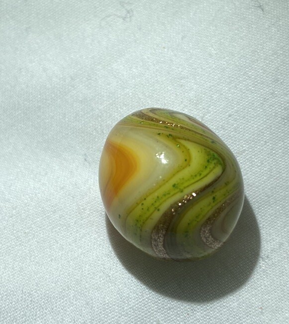 Phoenix Rising D.A.S. Lutz Football Egg Marble Premium Example Odd 🧡🧡