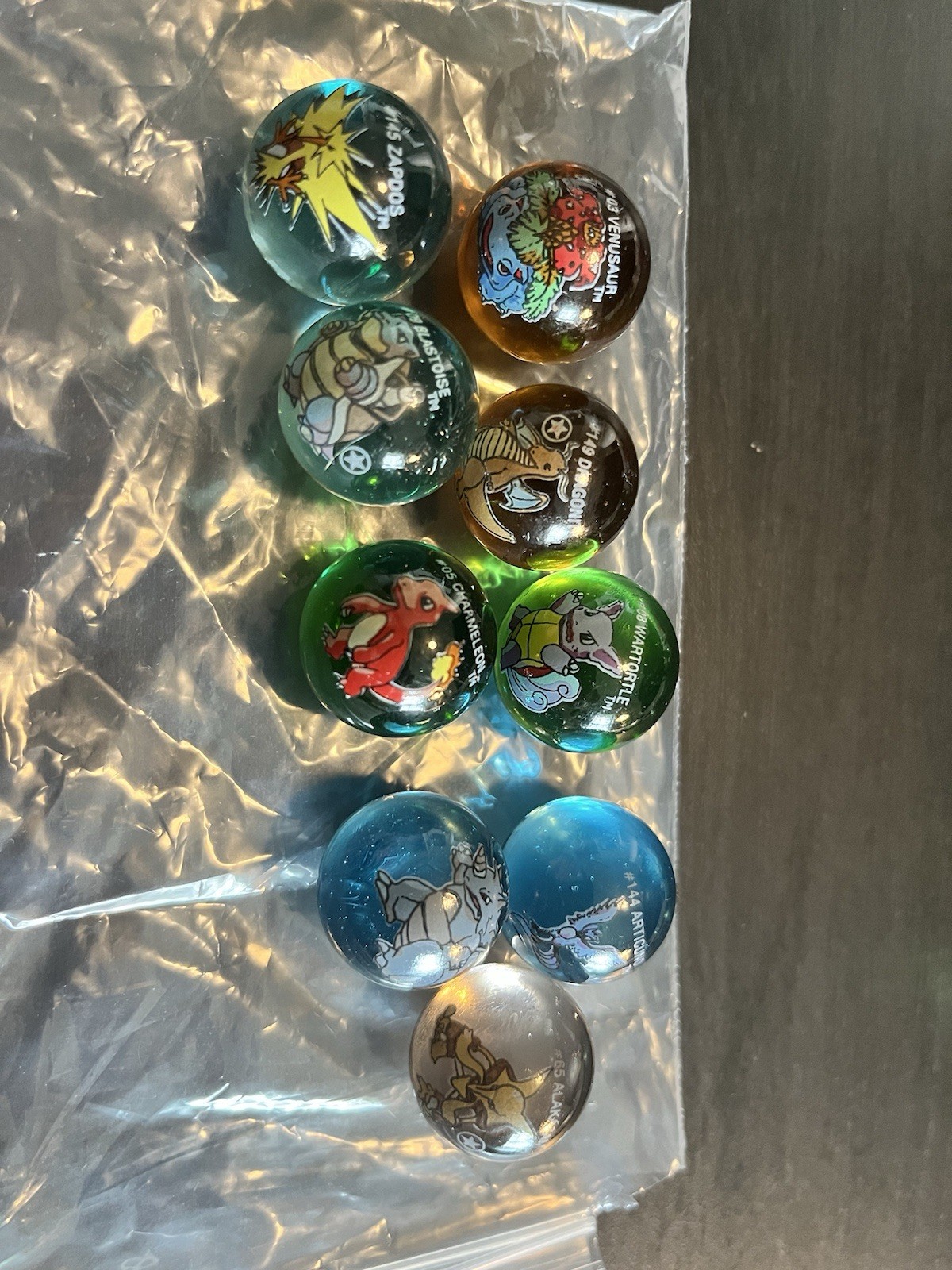 Pokémon Marbles Lot