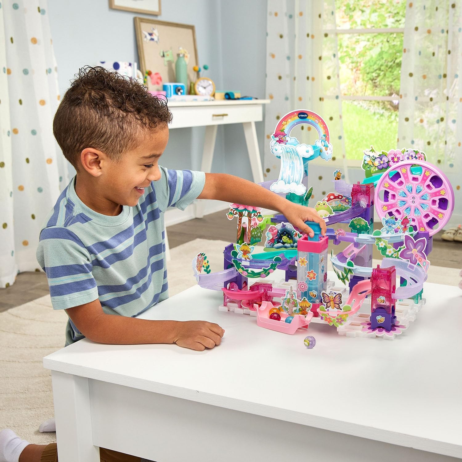 VTech Marble Rush Magic Fairyland Playset 19.7″ x 15.8″ x 15.7″, Multicolor