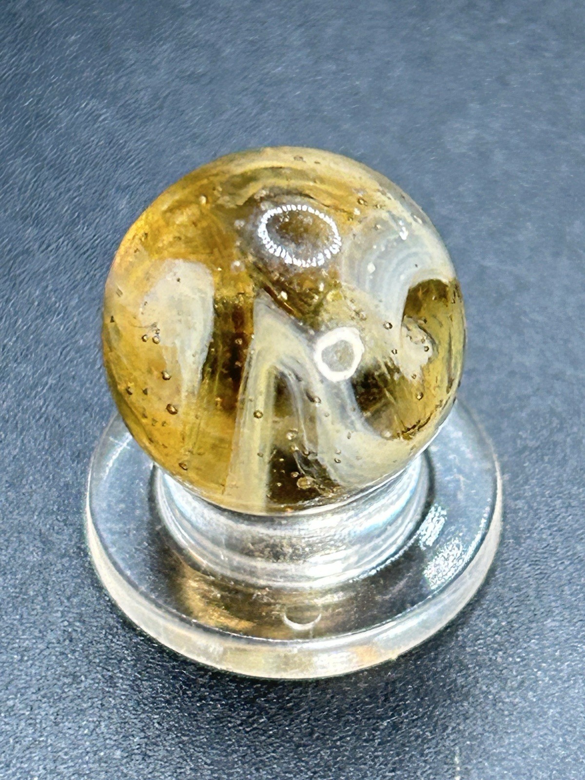 Vintage Jackson Swirl Marble 0.629”