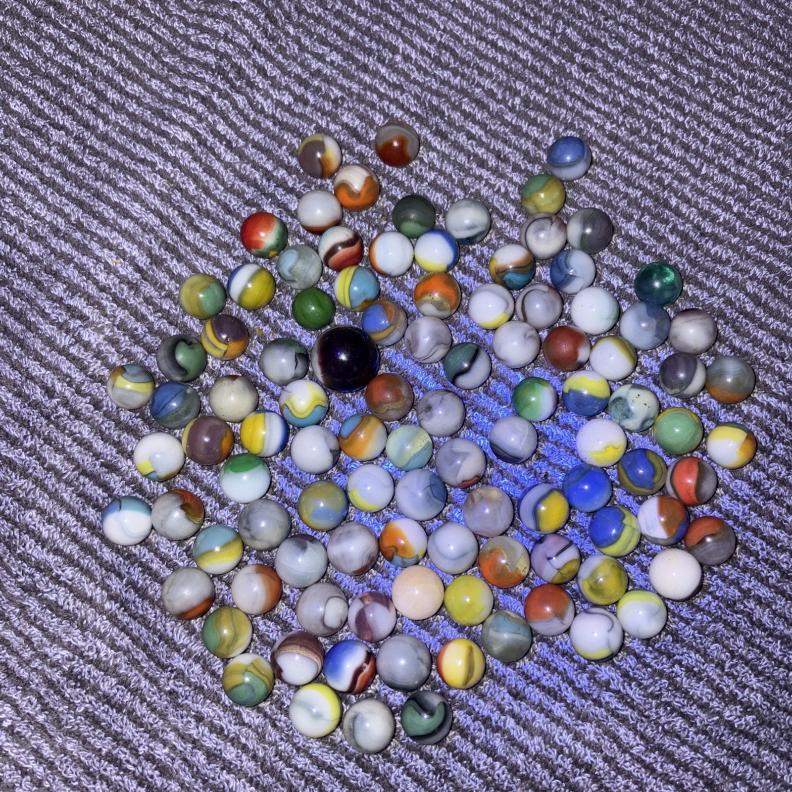 Vitro Tiger Eyes and others lot of Mables over 90