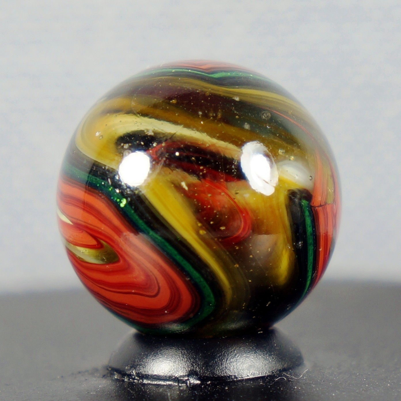 Mint 3/4 DAS Dave’s Appalachian Moon Dog Run 2017 Swirl -One Killer Marble