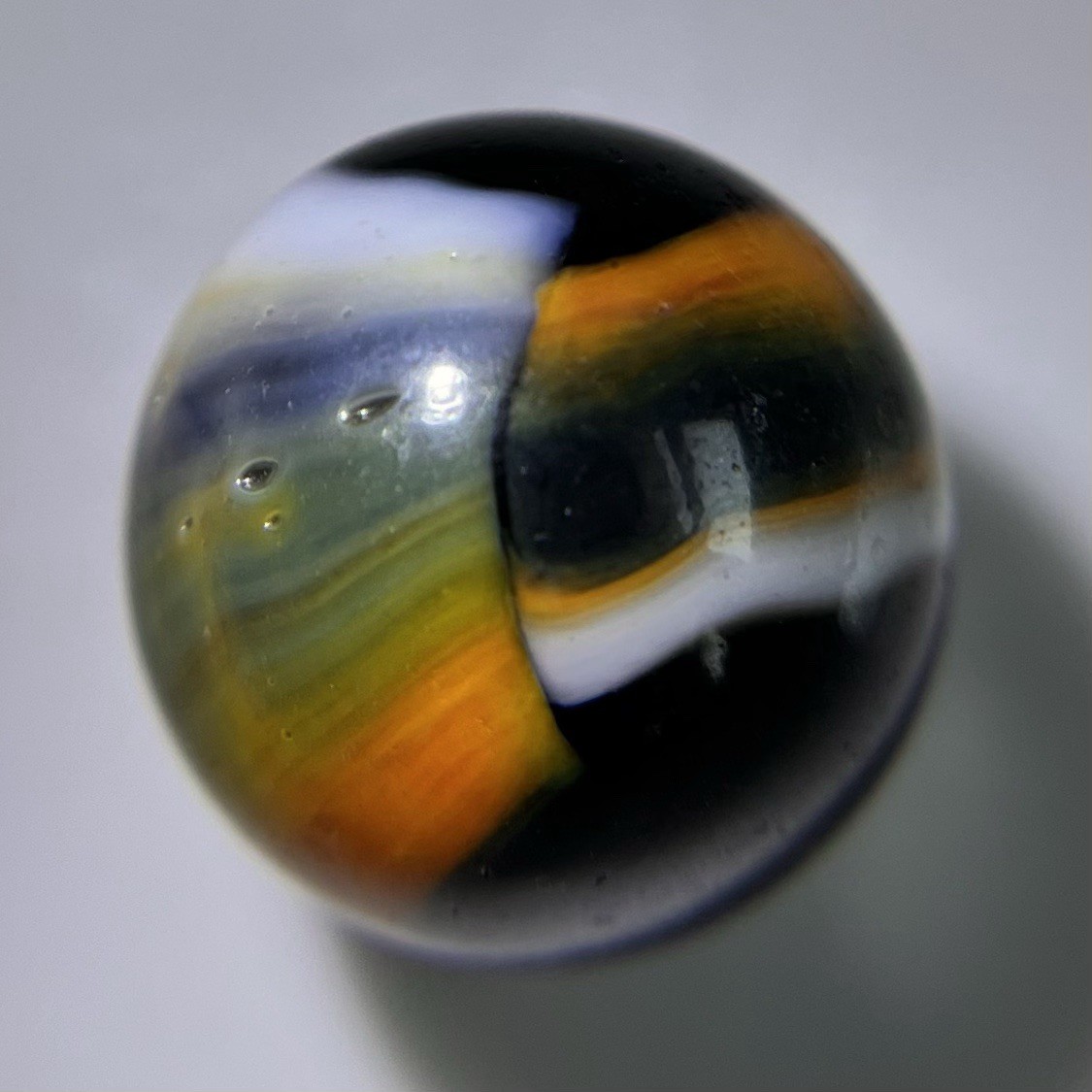 🎃 Peltier National Line Rainbo Marble Six Color Near Mint Condition