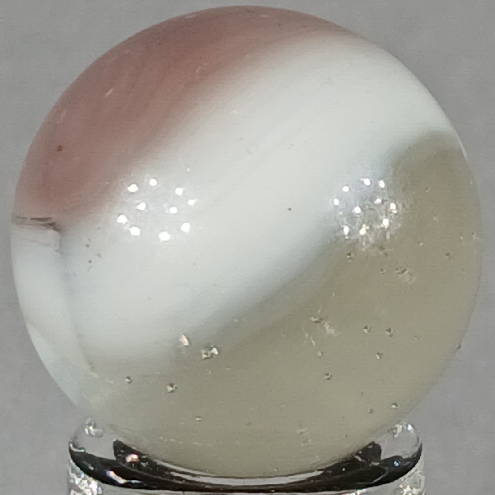 Vintage Vitro Conqueror Marble .62 Inches Near-Mint Condition