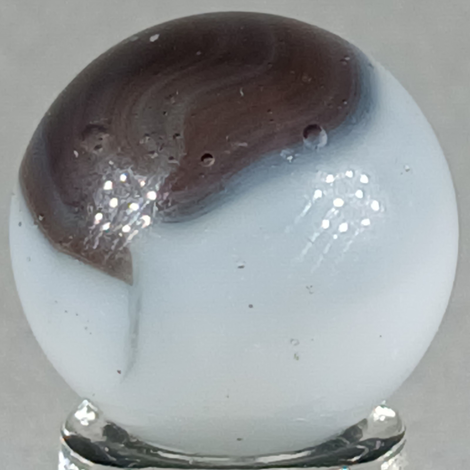 Vintage Vitro Conqueror Marble .61 Inches Near-Mint Condition Combined Shipping
