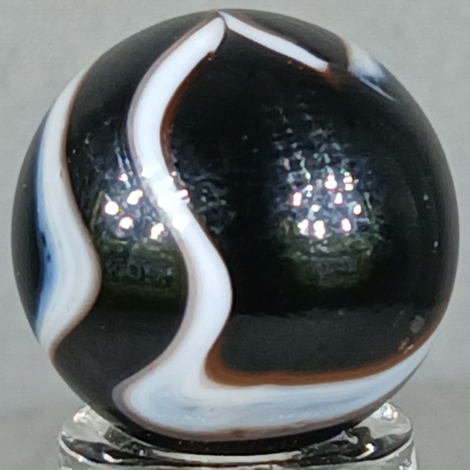 Vacor Zebra Marble .63 Inches Near-Mint Condition Combined Shipping