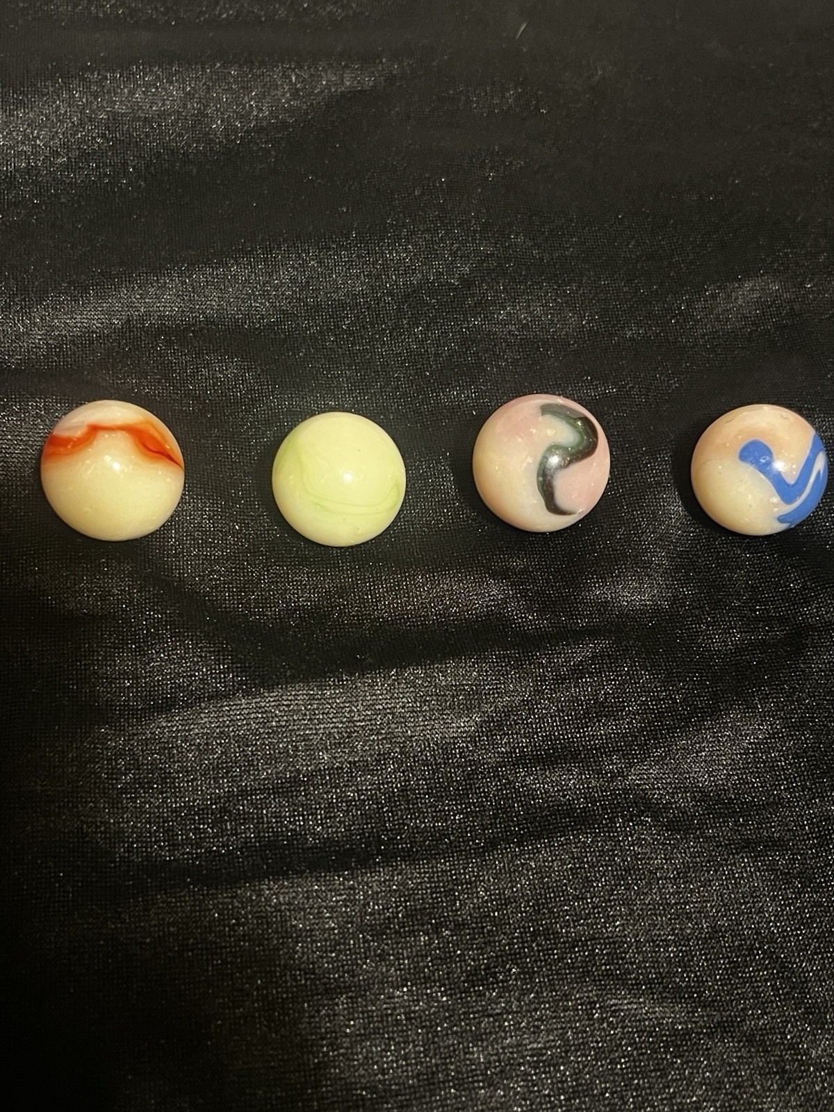 Jabo Classic Uranium/Cadmium Burmese Shooter Boulder Marble Lot XL 24mm