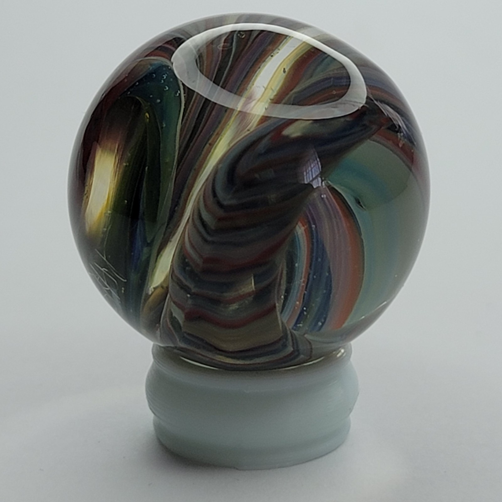 Glass Marble With Display Included lot #6753