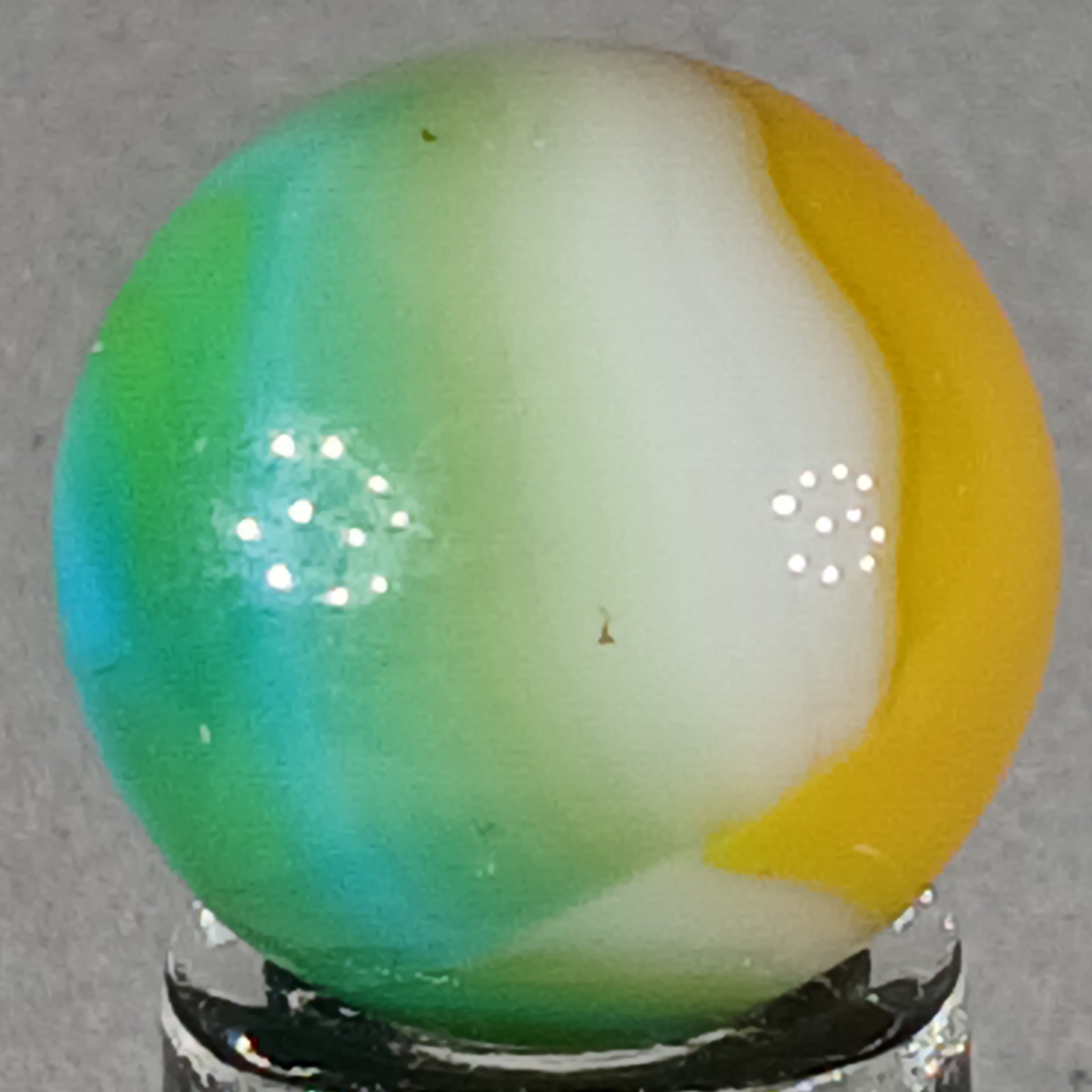 Vintage Vitro Patch Marble .61 Inches Near-Mint Condition Combined Shipping
